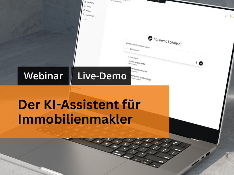 Webinar KI für Immobilienmakler