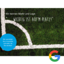 Digitale Akquisemotive - Google für Immobilienmakler, Motiv: Fußball - hbtimmo.de