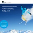 Digitale Akquisemotive für Immobilienmakler - Motiv: Skispringer - hbtimmo.de