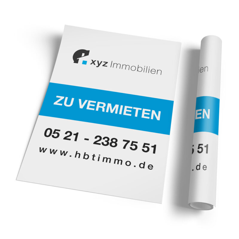 Immoposter Objektvermarktung für Immobilienvermietung - hbtimmo.de