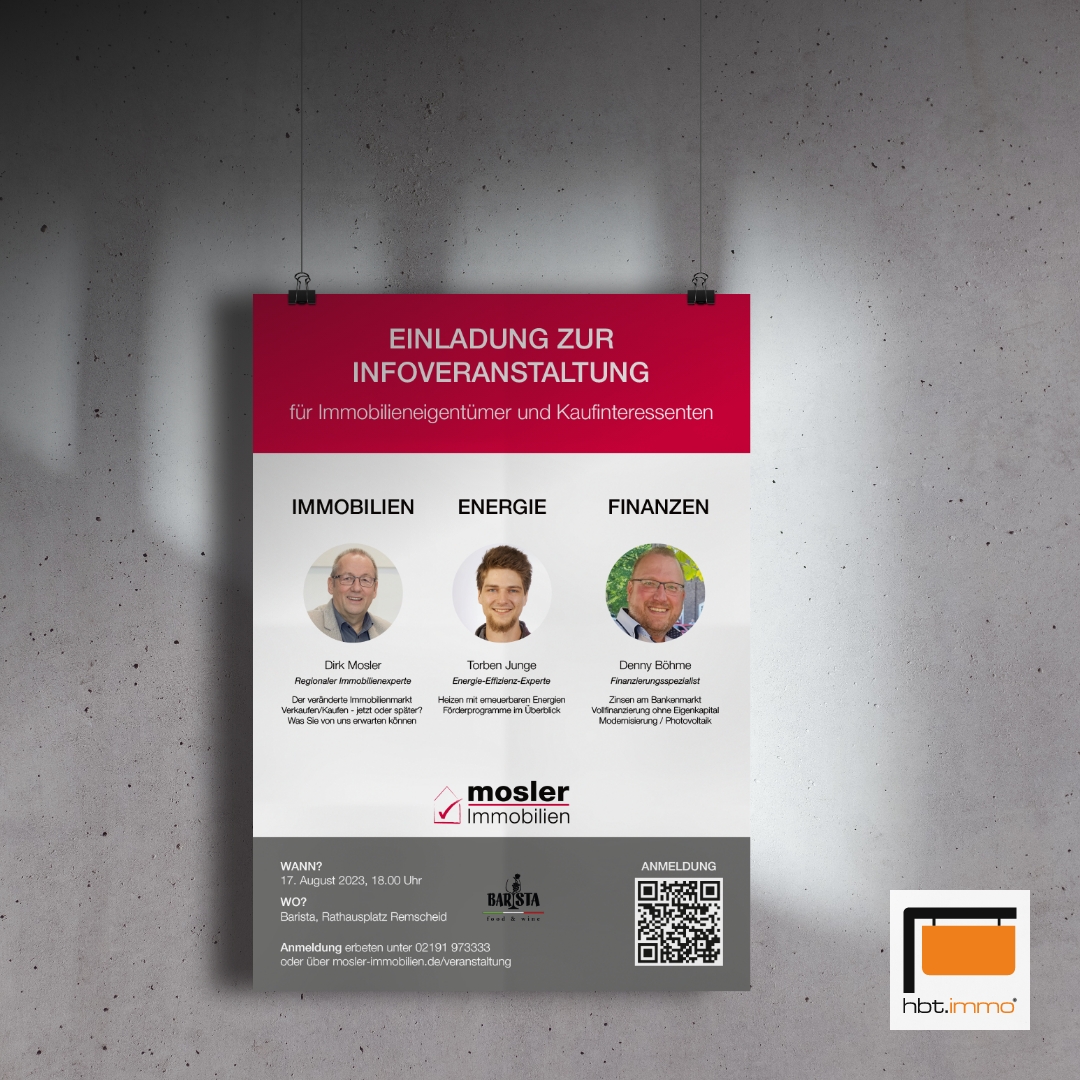 Infokampagne für Mosler Immobilien - hbtimmo.de